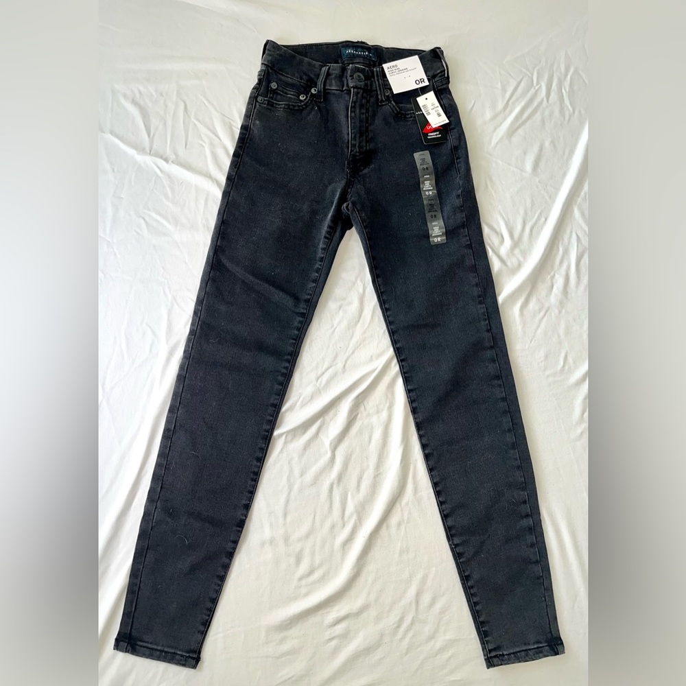Aeropostale Black High Rise Skinny Jean